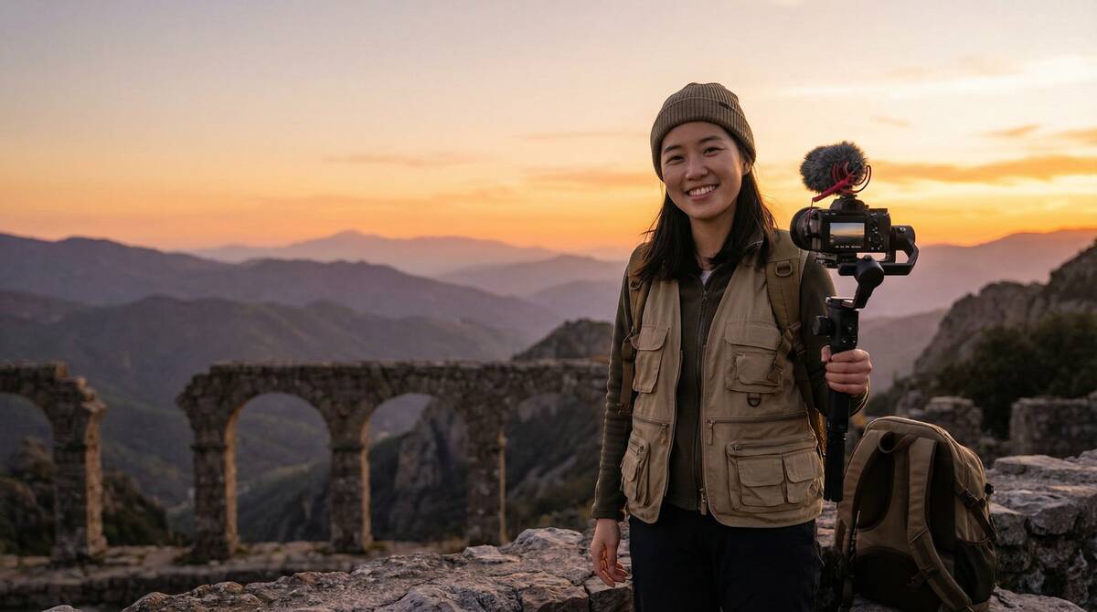 黄色仓库旅行视频